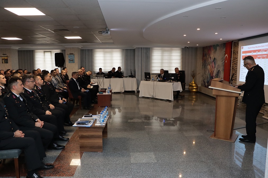 Konya İl Jandarma Komutanlığı 2024 Yıllık Değerlendirme Toplantısı